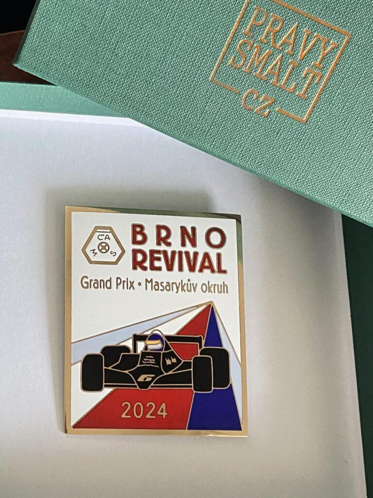 Commemorative plaque Brno Grand Prix Revival 2024